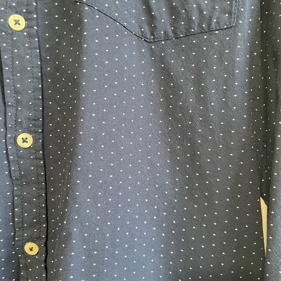 George Men's Long  Sleeve Poplin Button-Up Shirt - Picture 3 of 7